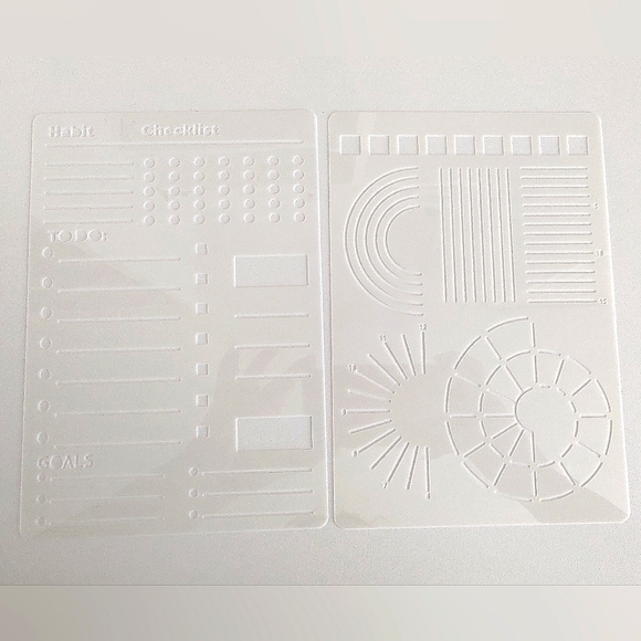 Journalling stencil set - Picture 6 of 7